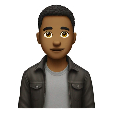 Attitude boy sticker