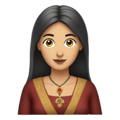 armenian woman sticker