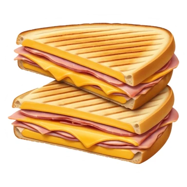 panini with ham and cheese sticker