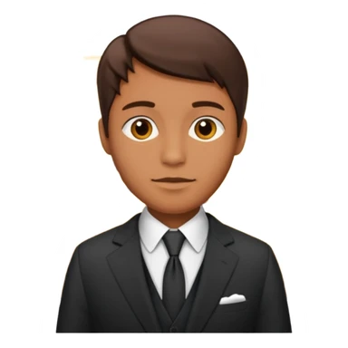 Человек в костюме с надписью Oscar sticker