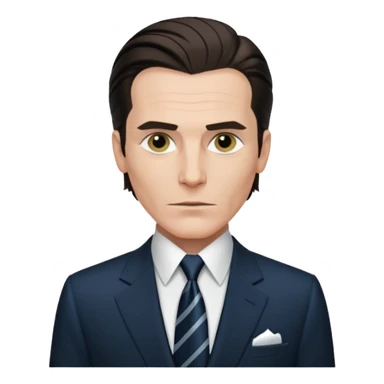 patric bateman sticker