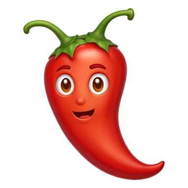 Sweating chili pepper sticker