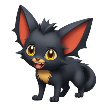 Bat-Torracat-Zorua full body sticker