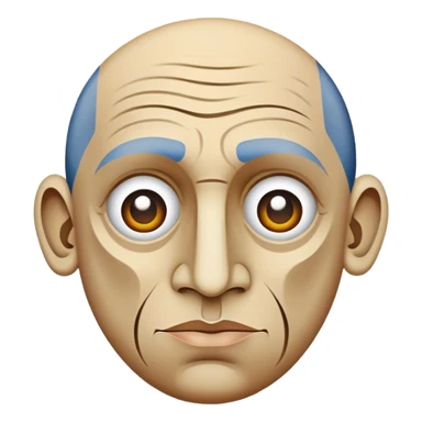 Cinematic Realistic Pablo Picasso Portrait Emoji, depicted as a visionary artist with abstract expressive features and a creative aura, rendered with rich textures and dynamic artistic lighting that captures his revolutionary spirit. sticker