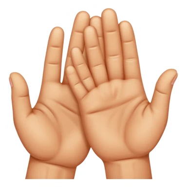 Hands fingering sticker