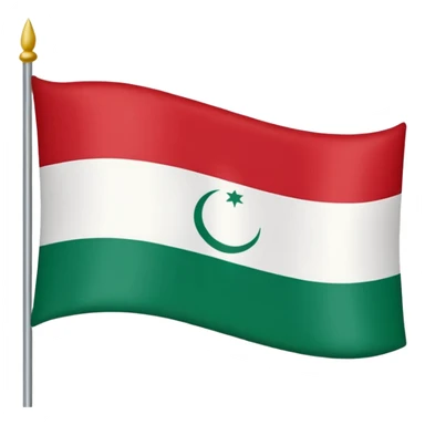 پرچم پهلوی رنک بالا سبز وسط سفید پایین قرمز sticker