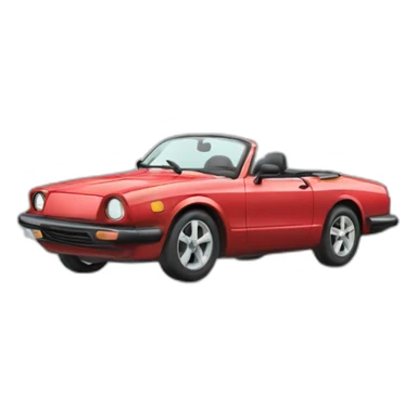 Voiture volante sticker