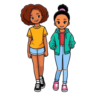 skai jackson and debby ryan sticker