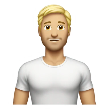 blonde dad tall  sticker