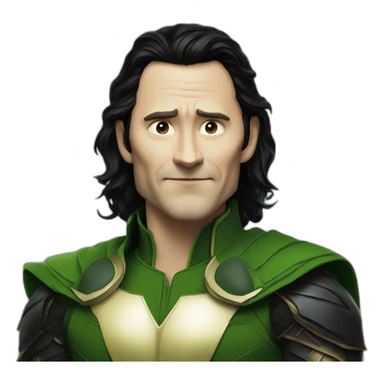 Loki from marvel sticker