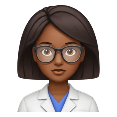 black female specialist sticker