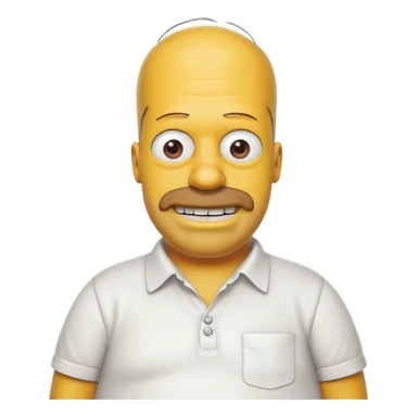 the simpsons, Different every character, only one at a time. sticker