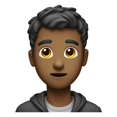 Confused guy  sticker