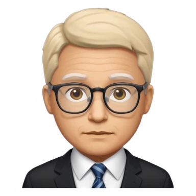 The Professor in the la casa de papel TV show sticker