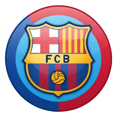 Fc barcelona logo  sticker