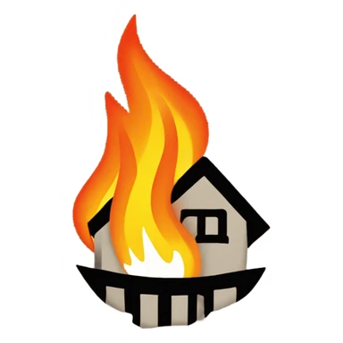 Palo alto logo on fire sticker