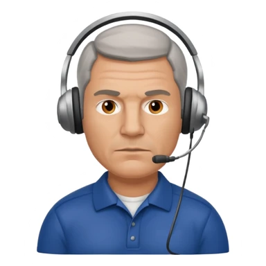 an American football coach sticker