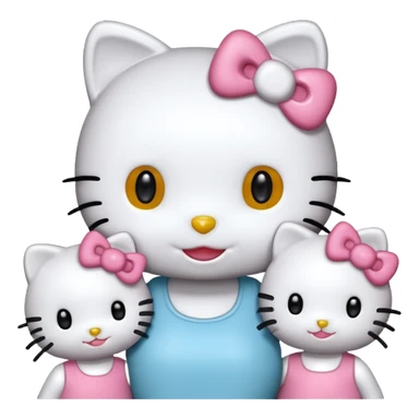 Hello Kitty. Avec ses ami sticker