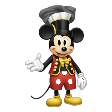 steamboat mickey sticker