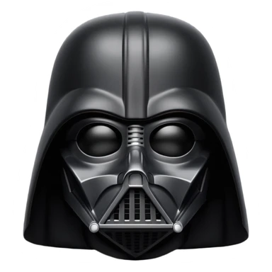 Dark vador sans yeux sur le masque sticker