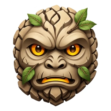 earth elemental tattoo motif sticker