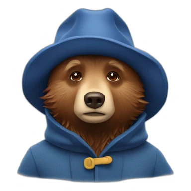 paddington-bear-sick sticker
