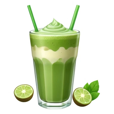Ice Matcha latte sticker