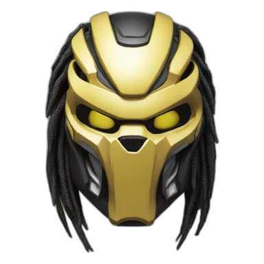 The predator/yautjamaking a gift sticker