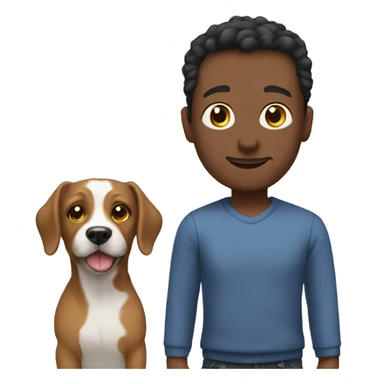 Dogs owner leaving him sticker