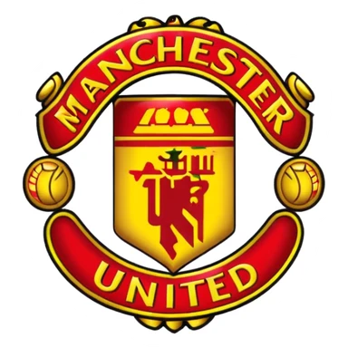 Manchester united logo emoji sticker