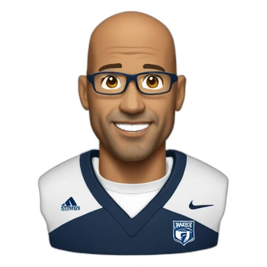 James Franklin football coach  sticker