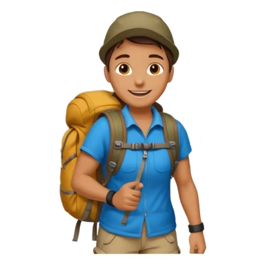 camper hero sticker