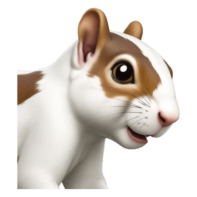piebald squirrel sticker