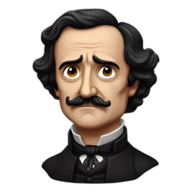 Edgar Allan Poe sticker