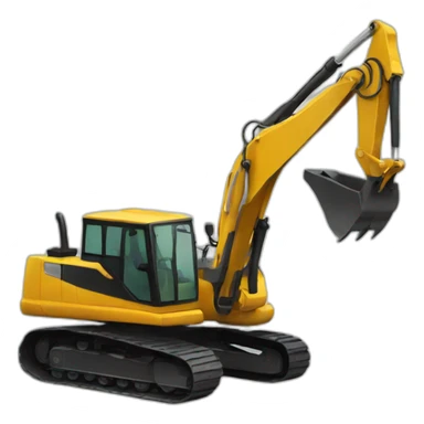 a digger sticker