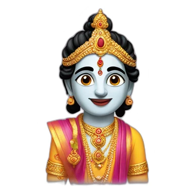 Lord shri krishna  sticker