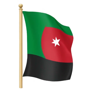 Afghanistan Pakistan flag sticker