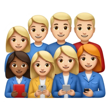 team working sticker