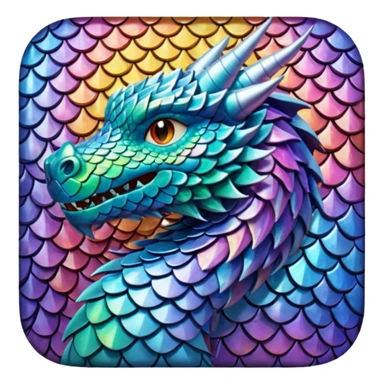 dragonscale sticker