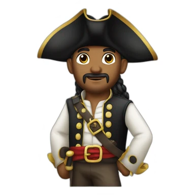 Pirate des Caraïbes sticker