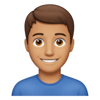 Fat tan man emoji sticker