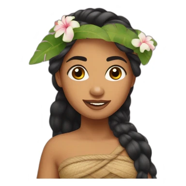 Tahitian Moana sticker