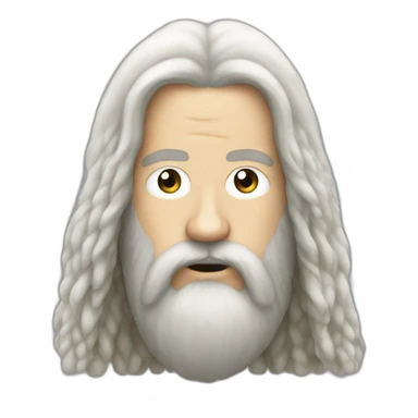 rick rubin face sticker