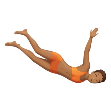 pool of water labeled “Confidence.” person diving head in  sticker