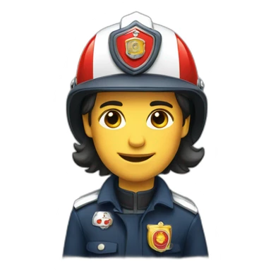 Pompier de Paris sticker