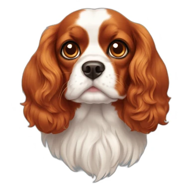 ruby-cavalier-king-charles sticker