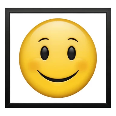 Lost média emojis joyeux noir sticker