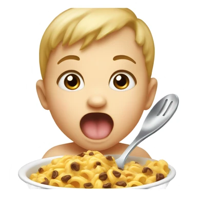 Hungry baby  sticker