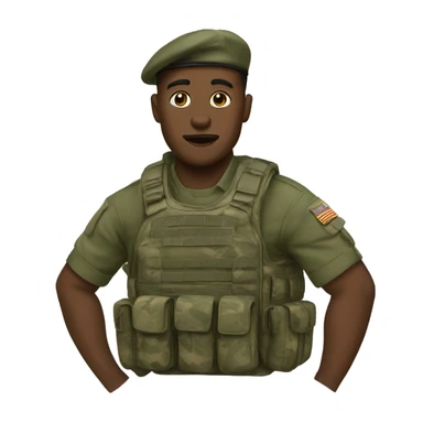 Day z militar  sticker