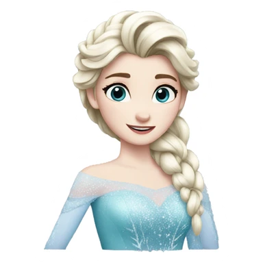 Frozen sticker
